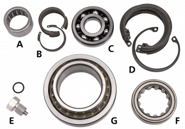 PARTS FOR OEM 6-SPEED "CRUISE DRIVE" TRANSMISSIONS